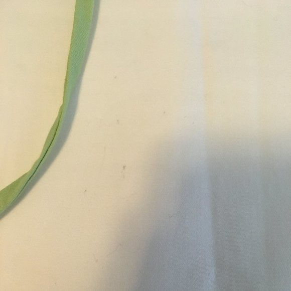 Heart & Soul Cotton White Green Skirt Applique Flowers Leaves Embroidered Size 5 - Picture 11 of 12